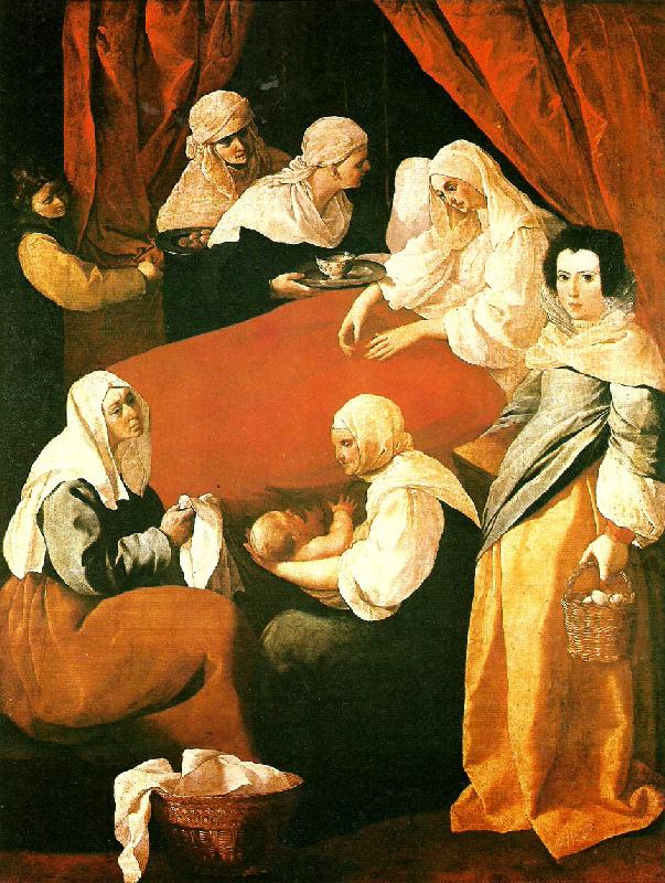 Francisco de Zurbaran birth of the virgin Germany oil painting art